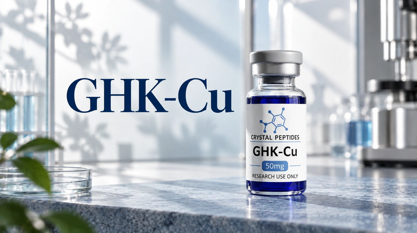 GHK-Cu: peptida de cupru în cercetarea privind încetinirea îmbătrânirii