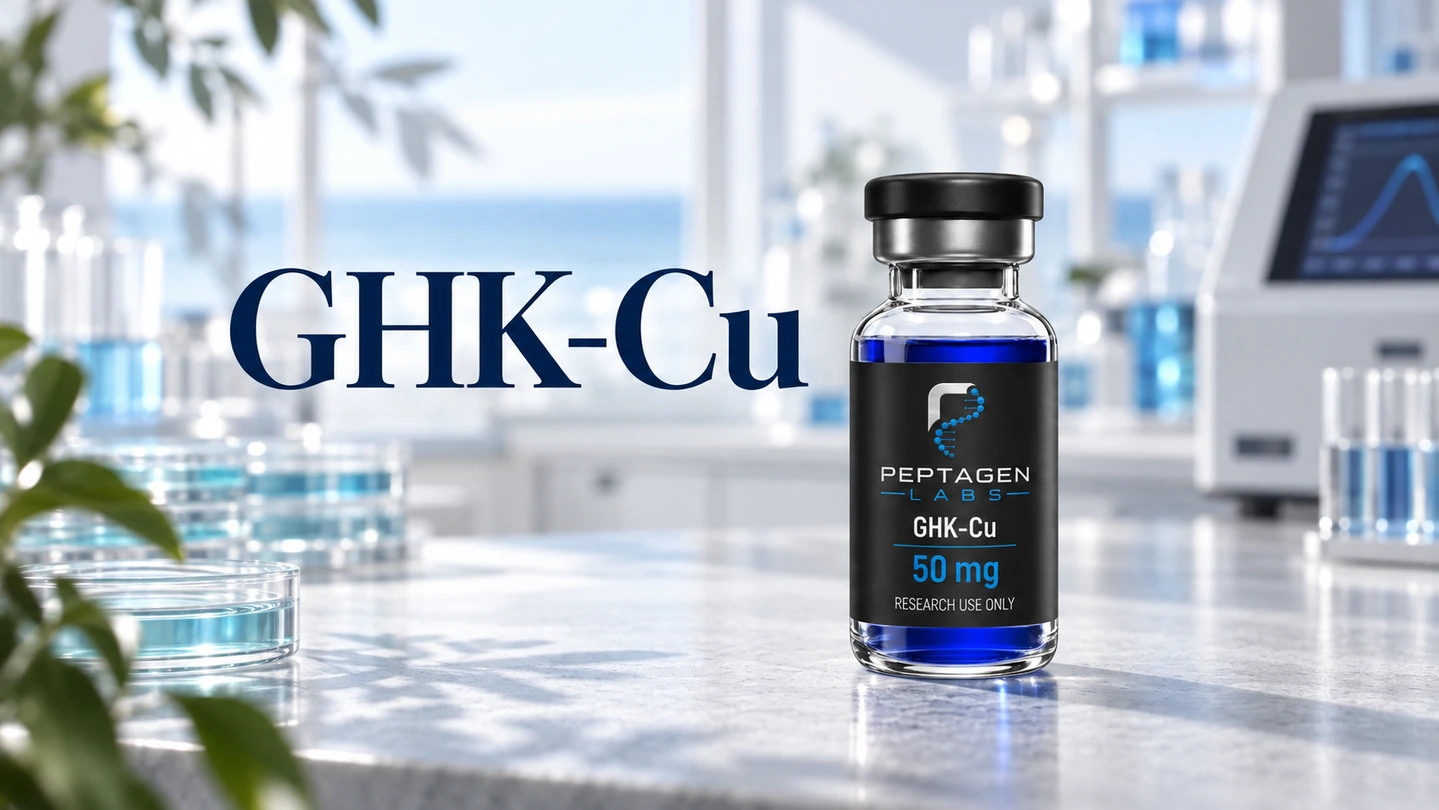 GHK-Cu: peptida de cupru în cercetarea privind încetinirea îmbătrânirii