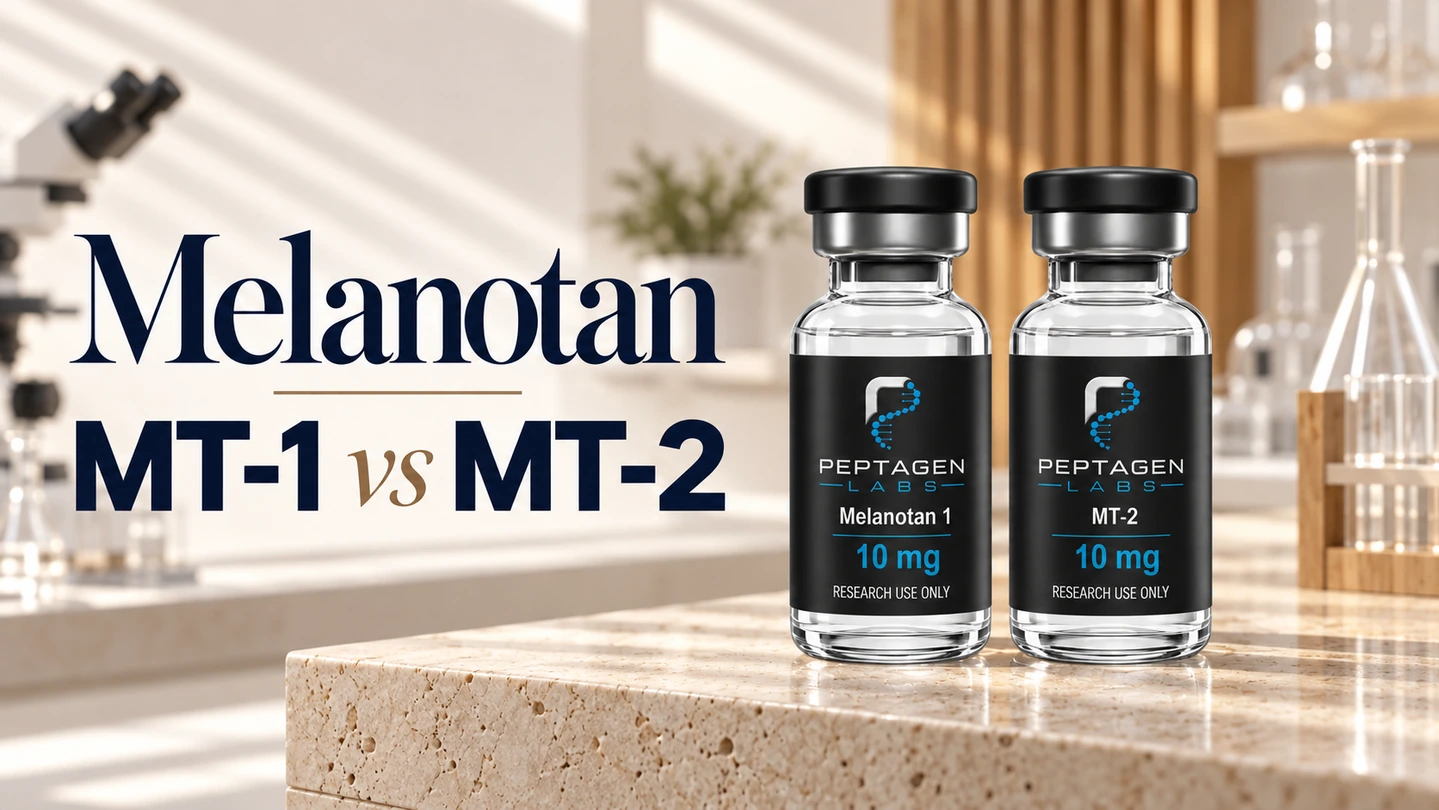 MT-1 vs MT-2 (Melanotan): structură, dovezi și situație de reglementare